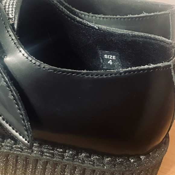 Underground England Glen Check Plaid Apollo Creepers - UK size 4 - Picture 7 of 7